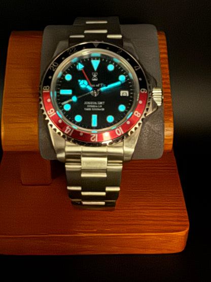 Joshua GMT Automatic Watch Vintage Case/Fullness of Time