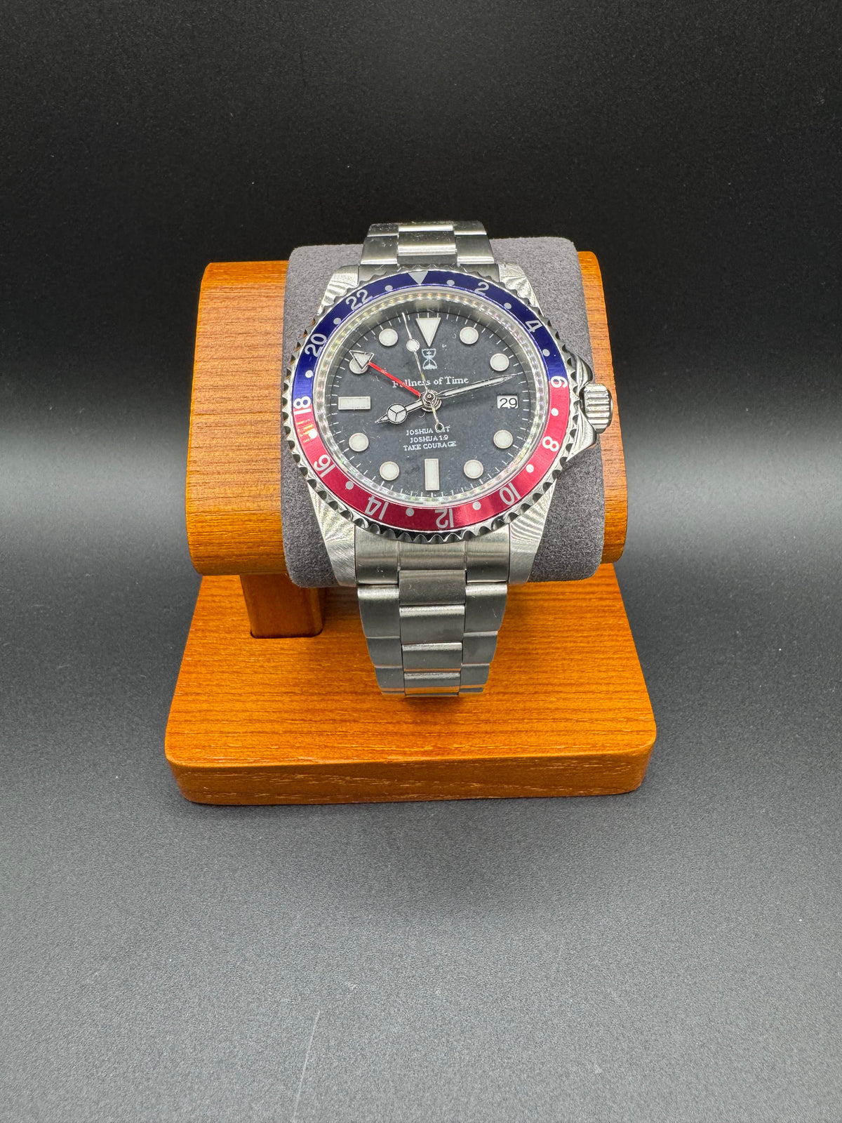 Joshua GMT Automatic Watch Vintage Case/Fullness of Time