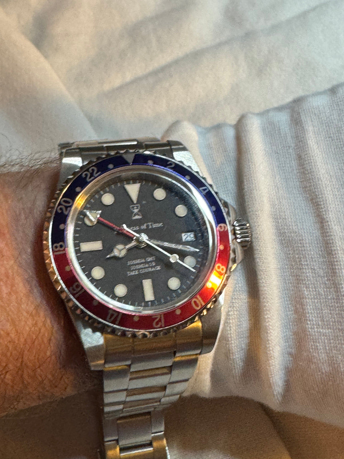 Joshua GMT Automatic Watch Vintage Case/Fullness of Time