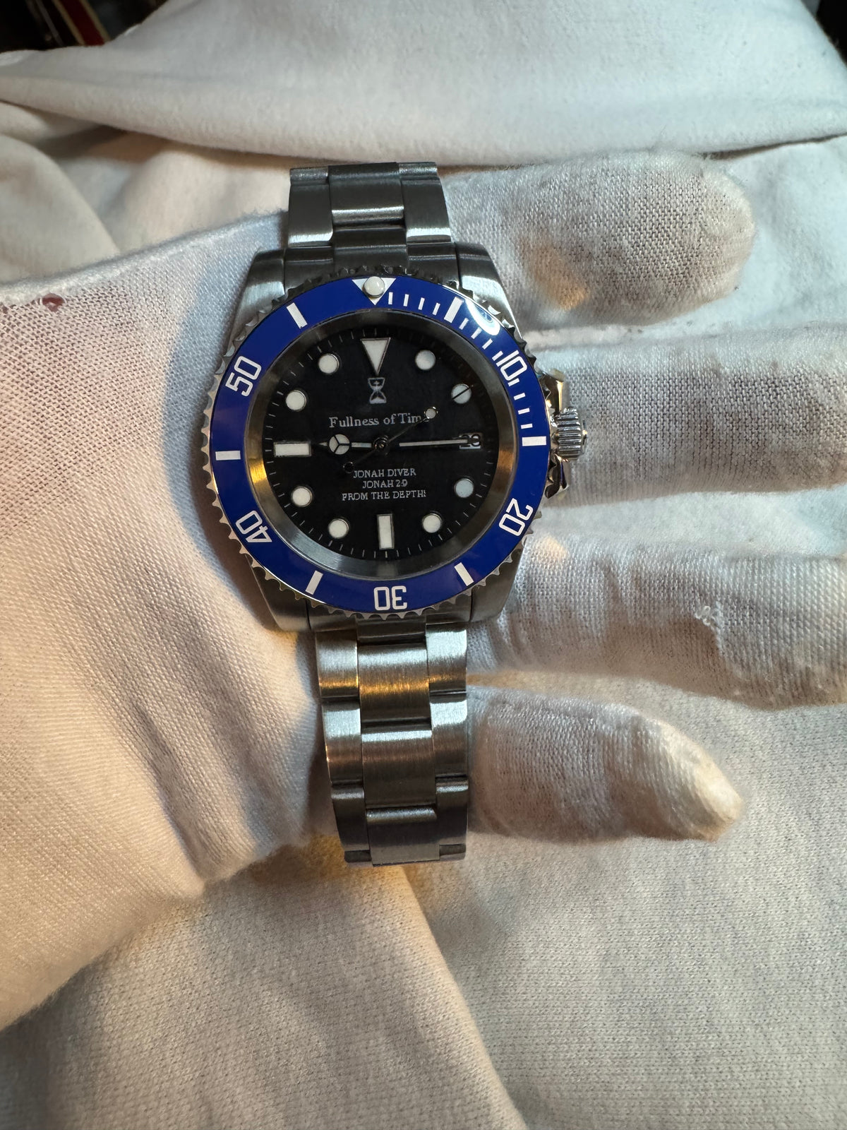Jonah Diver Automatic Dive Watch/Fullness of Time