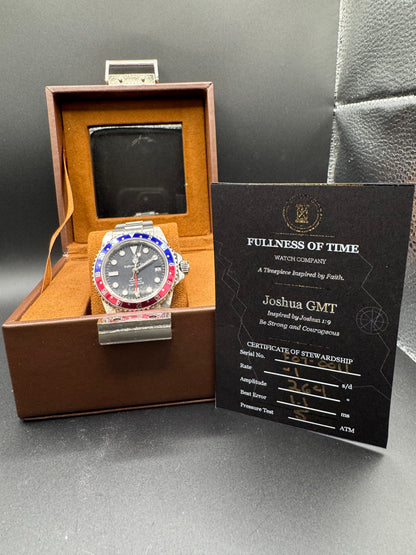 Joshua GMT Automatic Watch Vintage Case/Fullness of Time