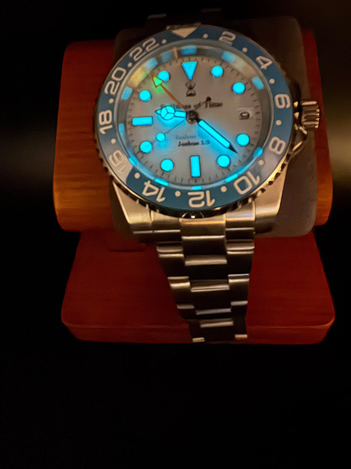 Joshua GMT Automatic Watch/Fullness of Time