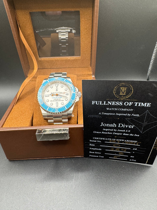 Jonah Diver Automatic Dive Watch/Fullness of Time